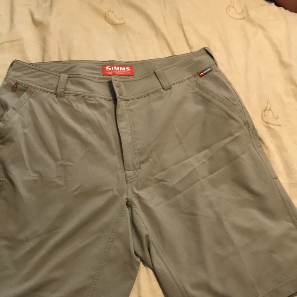Simms fishing shorts